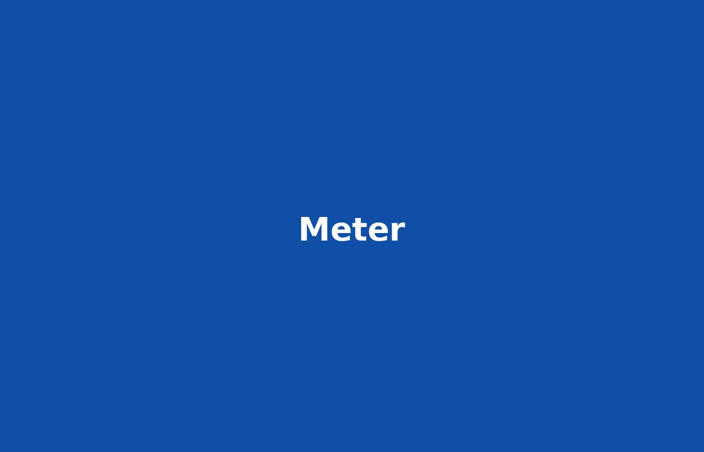Meter Reads & Reporting