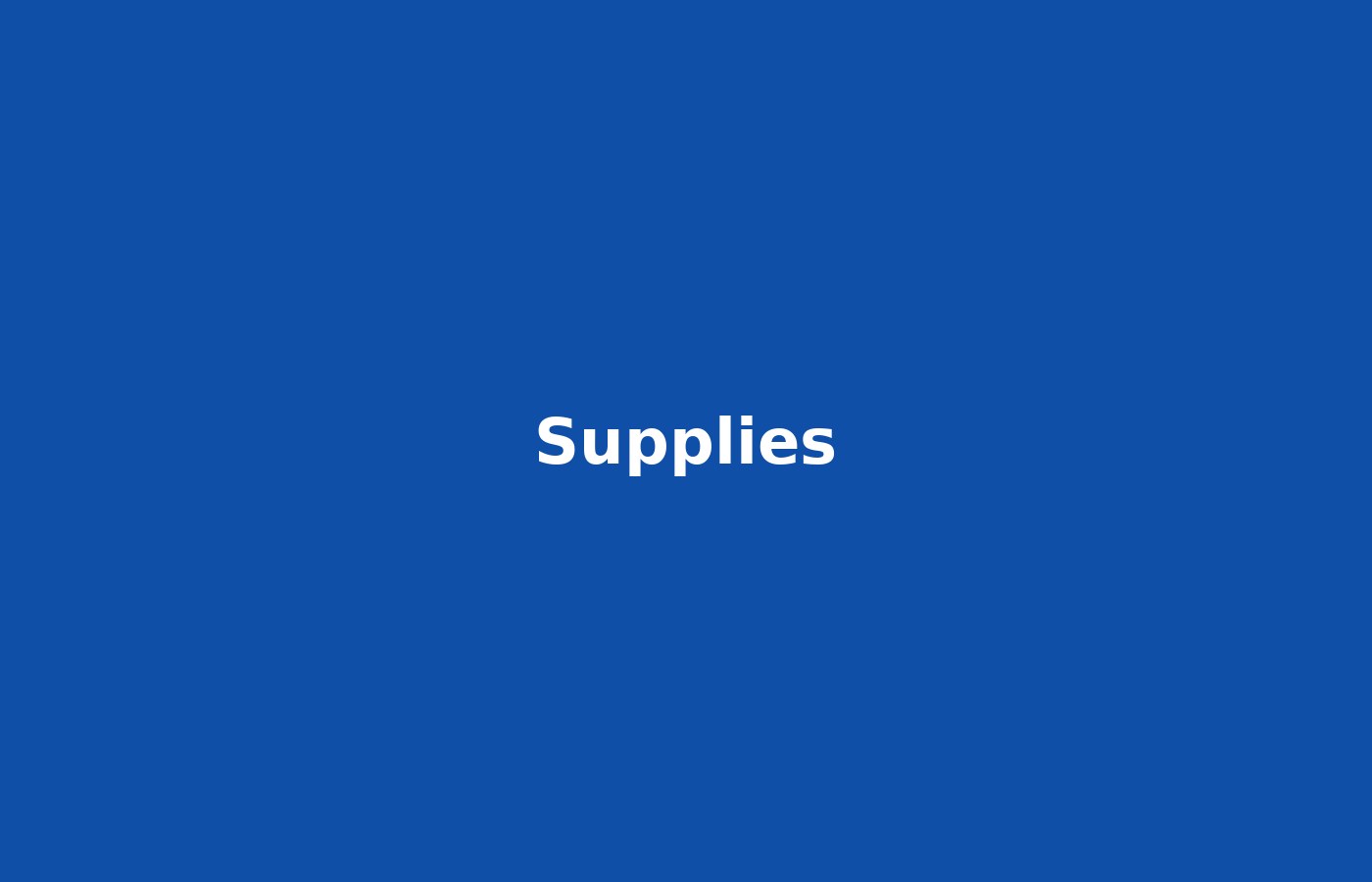 Supplies and Toner